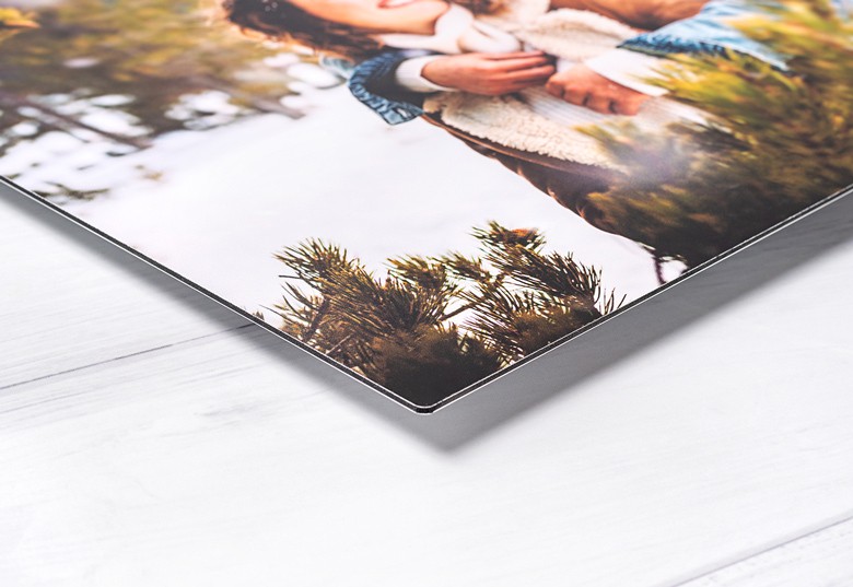 Foto op geborsteld aluminium (30x20 cm)