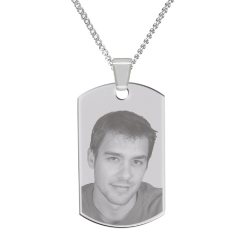 Halsketting met fotogravure