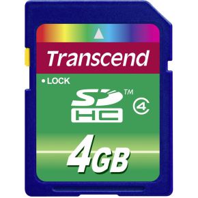 [760557817222] TRANSCEND SD 4 GB CLASS10