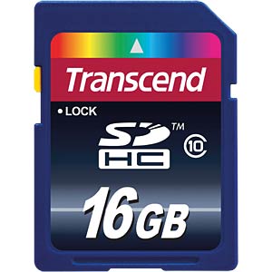 [0760557817246] Transcend SD Card 16GB